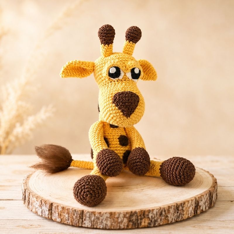 Häkelanleitung Giraffe