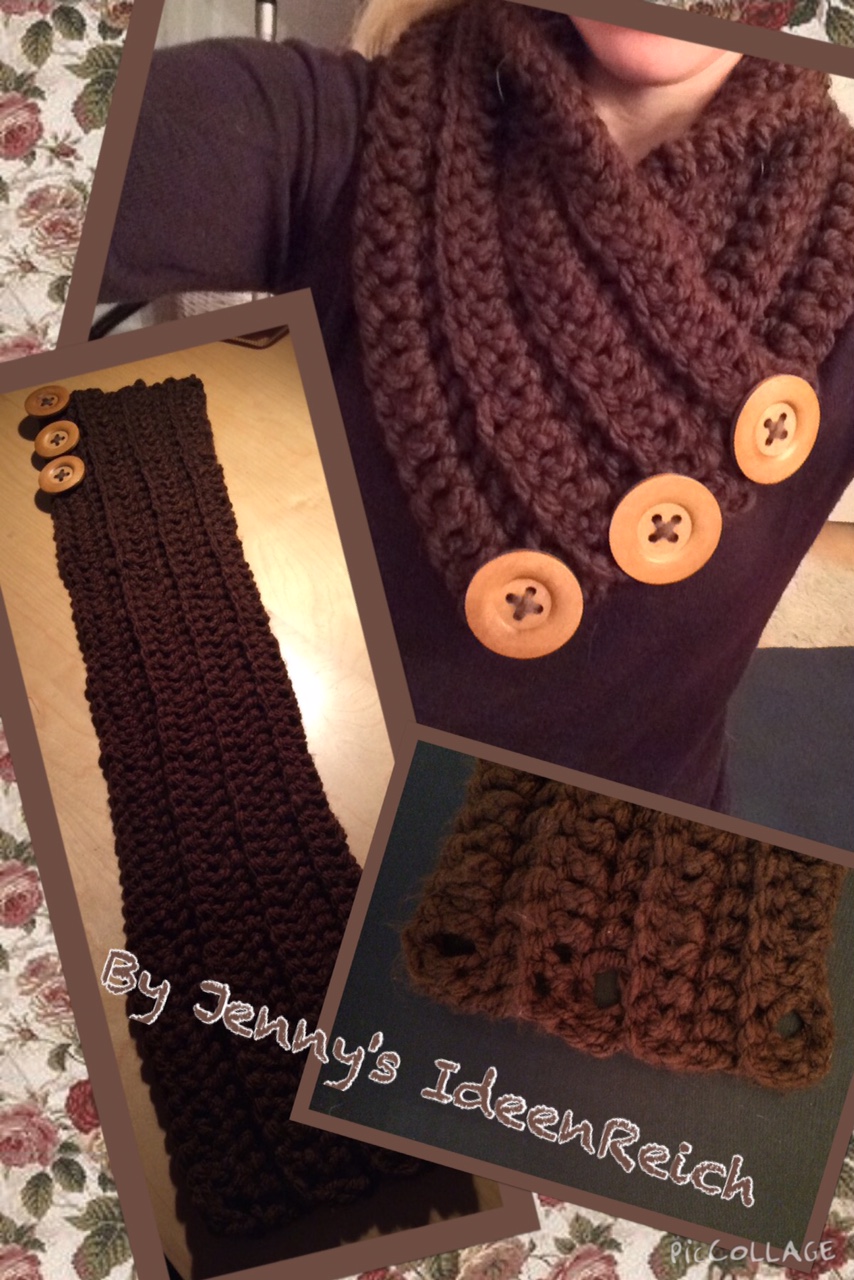 Knopfschal Und Kuschelmutze