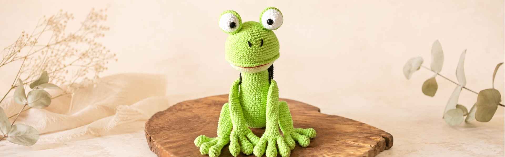 Häkelanleitung Frosch Lollo von Jennys IdeenReich