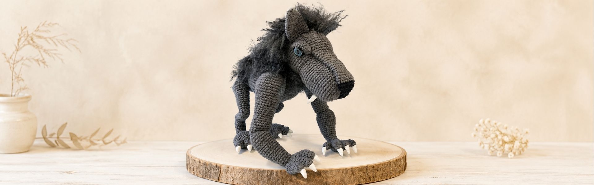 Häkelanleitung Werwolf Woody von Jennys IdeenReich
