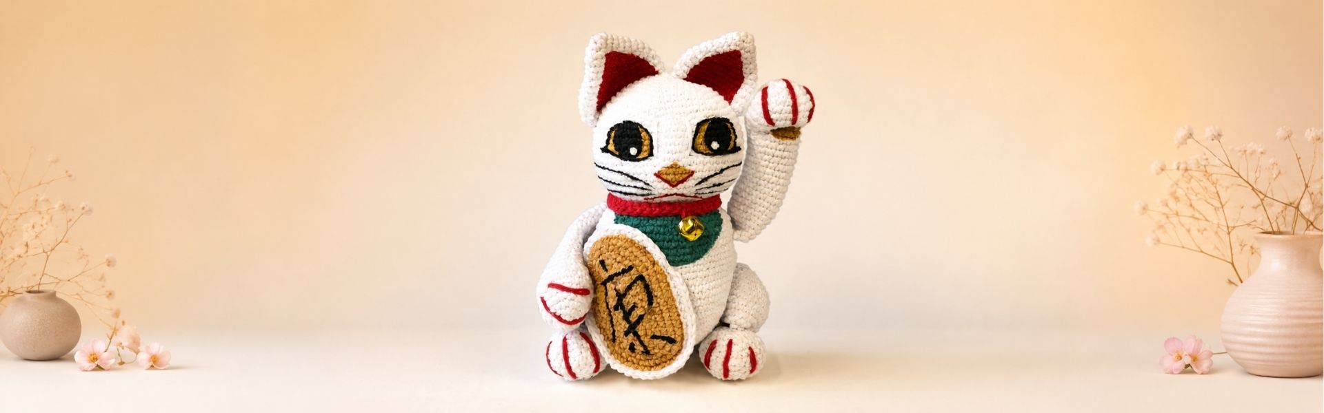 Häkelanleitung Winkekatze Lucky von Jennys IdeenReich