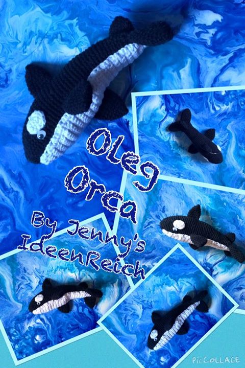 oleg orca killerwal zum kuscheln haekeln jennys ideenreich